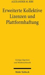 Licențe colective extinse și răspunderea platformei (ISBN: 9783161646102)