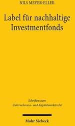 Label für nachhaltige Investmentfonds (ISBN: 9783161645587)