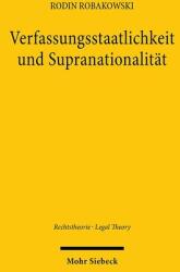 Verfassungsstaatlichkeit und Supranationalität (ISBN: 9783161645358)