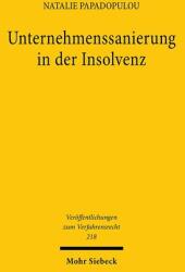 Redresarea companiei în insolvență (ISBN: 9783161644603)