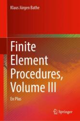 Finite Element Procedures - En Plus (ISBN: 9783032103697)