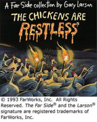 Chickens are Restless - Gary Larson (ISBN: 9780836217179)