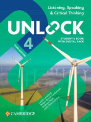 Unlock Level 4B Listening, Speaking and Critical Thinking Student's Book with Digital Pack 3rd edition - Lewis Lansford, Robyn Brinks Lockwood, Andrew Reid (ISBN: 9781009805674)