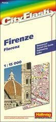 Florence, Firenze város térkép vízálló City Flash 1: 15 000 (ISBN: 9783828302969)