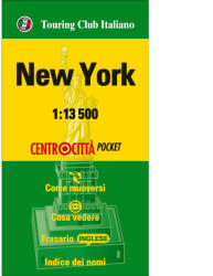 New York várostérkép, New York city zsebtérkép 1: 13 500 Manhattan térkép (ISBN: 9788836569137)