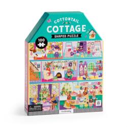Cottontail Cottage 100 Piece House-shaped Puzzle (2026)