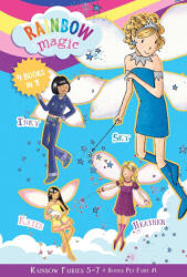 Rainbow Fairies: Books 5-7 with Special Pet Fairies Book 1: Sky the Blue Fairy, Inky the Indigo Fairy, Heather the Violet Fairy, Katie the Kitten Fair - MEADOWS DAISY (ISBN: 9781667201443)