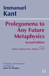 Prolegomena to Any Future Metaphysics (ISBN: 9780872205932)