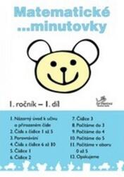 Matematické minutovky pro 1. ročník - 1. díl (ISBN: 9788072302543)