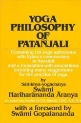 Yoga Philosophy of Patanjali - Swami Aranya Hariharananda (ISBN: 9780873957298)