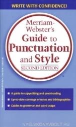 Guide to Punctuation and Style - Merriam-Webster (ISBN: 9780877799214)