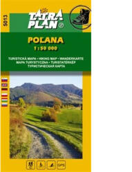 Poľana - Hartă turistică 1: 50 000 (ISBN: 9788089904006)