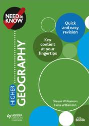 Need to Know: Higher Geography (ISBN: 9781510451056)