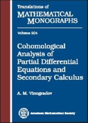 Analiza cohomologică a ecuațiilor diferențiale parțiale și calculul secundar (ISBN: 9780821829226)