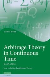 Arbitrage Theory in Continuous Time (ISBN: 9780198851615)