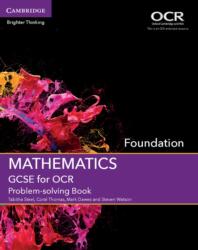 GCSE Mathematics for OCR Foundation Problem-solving Book (ISBN: 9781107450189)