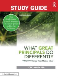 Study Guide: What Great Principals Do Differently (ISBN: 9780367550028)