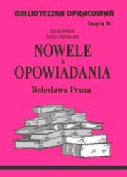 Biblioteczka opracowań zeszyt nr 24 - Nowele * Opowiadania (ISBN: 9788386581115)
