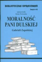Colecția de studii Moralitatea doamnei Dulska Gabrieli Zapolskiej (ISBN: 9788386581221)