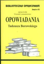 Colecţia de studii „Opowiadania de Tadeusz Borowski (ISBN: 9788386581528)