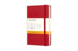Moleskine: Zápisník tvrdý linkovaný červený S (ISBN: 9788862930000)
