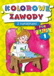 Profesiuni colorate cu autocolante. For kids 1 (ISBN: 9788378605645)