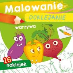 Pictează și lipește. Legume (ISBN: 9788382071122)
