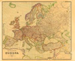 Historische Verkehrskarte von EUROPA 1942 (ISBN: 9783959665759)