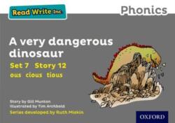 Read Write Inc. Phonics: A Very Dangerous Dinosaur (ISBN: 9780198372370)