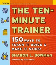 The Ten-Minute Trainer (ISBN: 9780787974428)
