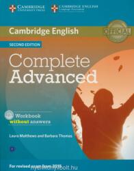 Cambridge english Complete Advanced Workbook without Answers with Audio CD 2nd edition 2015 (0000)