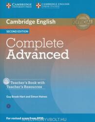 Complete Advanced Teacher's Book with Teacher's Resources CD-ROM (0000)