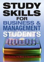 Study Skills for Business and Management Students (ISBN: 9781408236994)