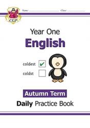 New KS1 English Daily Practice Book: Year 1 - Autumn Term (ISBN: 9781789086751)