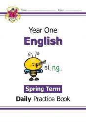 New KS1 English Daily Practice Book: Year 1 - Spring Term (ISBN: 9781789086768)