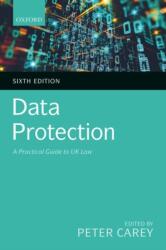 Data Protection (ISBN: 9780198853565)