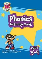 Phonics Activity Book for Ages 3-4 (ISBN: 9781789086072)