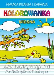 Carte de colorat Primăvară (ISBN: 9788382600582)