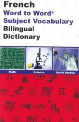 English-Spanish & Spanish-English Word-to-Word Dictionary (ISBN: 9780933146723)
