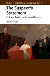 The Suspect's Statement (ISBN: 9781107698772)