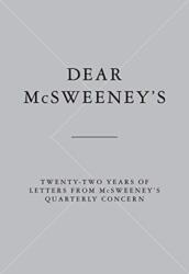 DEAR MCSWEENEYS (ISBN: 9781952119019)