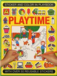 Sticker and Color-in Playbook: Playtime (ISBN: 9781861477330)