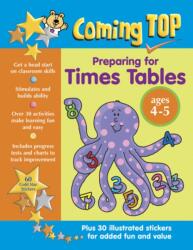 Coming Top: Preparing for Times Tables - Ages 4 - 5 (ISBN: 9781861476869)