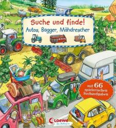 Suche und finde! - Autos, Bagger, Mähdrescher - Peter Friedl (ISBN: 9783743212848)