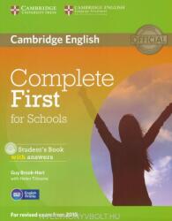 Complete First for Schools - Student's Book (ISBN: 9781107661592)
