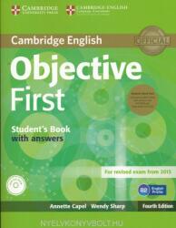 Objective First Student's Book with answers & CD-ROM + Class CD Fourth Edition (0000)