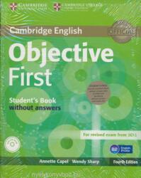 Objective First Pack - Student's Book and Workbook without answers with Audio CD & CD-ROM Fourth Edition (0000)