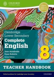 Cambridge Lower Secondary Complete English 8: Teacher Handbook (ISBN: 9781382019354)