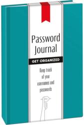 Password Journal: Caribbean Blue (ISBN: 9780486825588)