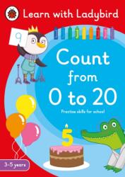 Count from 0 to 20: A Learn with Ladybird Activity Book 3-5 years (ISBN: 9780241515556)